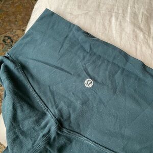 Lululemon Align 28” leggings in teal